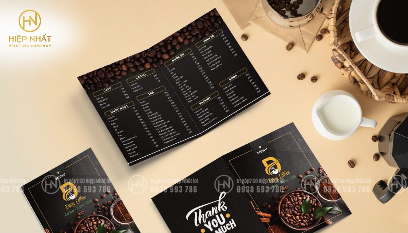 In menu nhựa TPHCM chống thấm, độ bền cao
