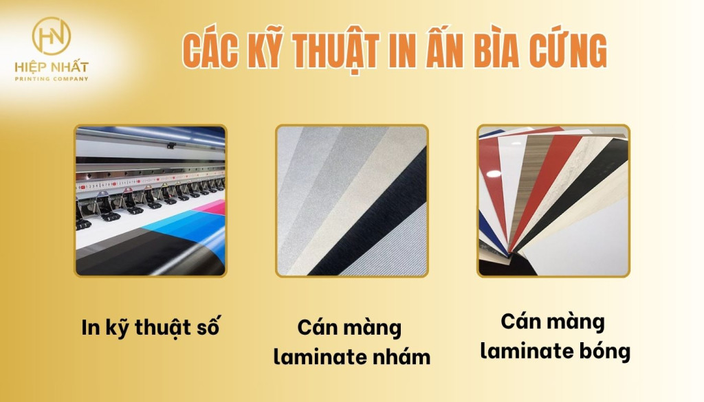 Lựa chọn kỹ thuật in chất lượng cao cho thành phẩm ưng ý Các kỹ thuật in ấn bìa cứng chất lượng