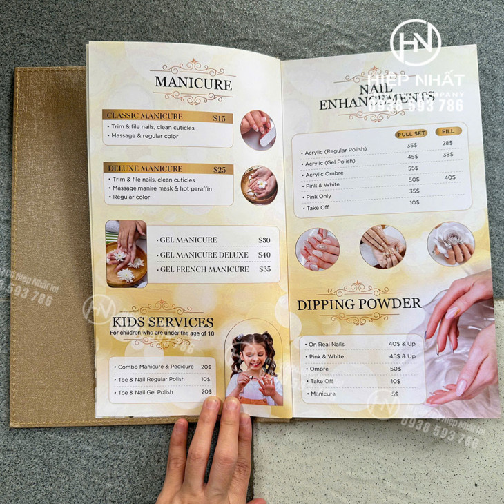 Trang dịch vụ nail 2K