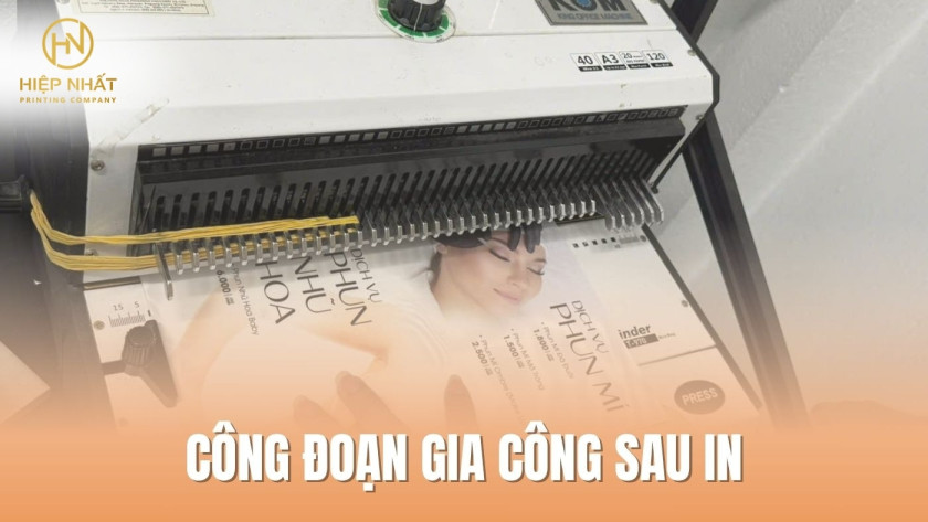 Quy trình chuẩn sau khi hoàn thiện in lịch treo tường