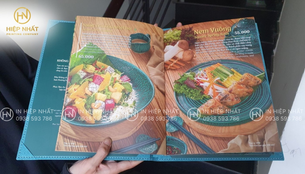 Làm menu da kiểu mở phẳng tại In Hiệp Nhất Làm menu da kiểu mở phẳng tại In Hiệp Nhất