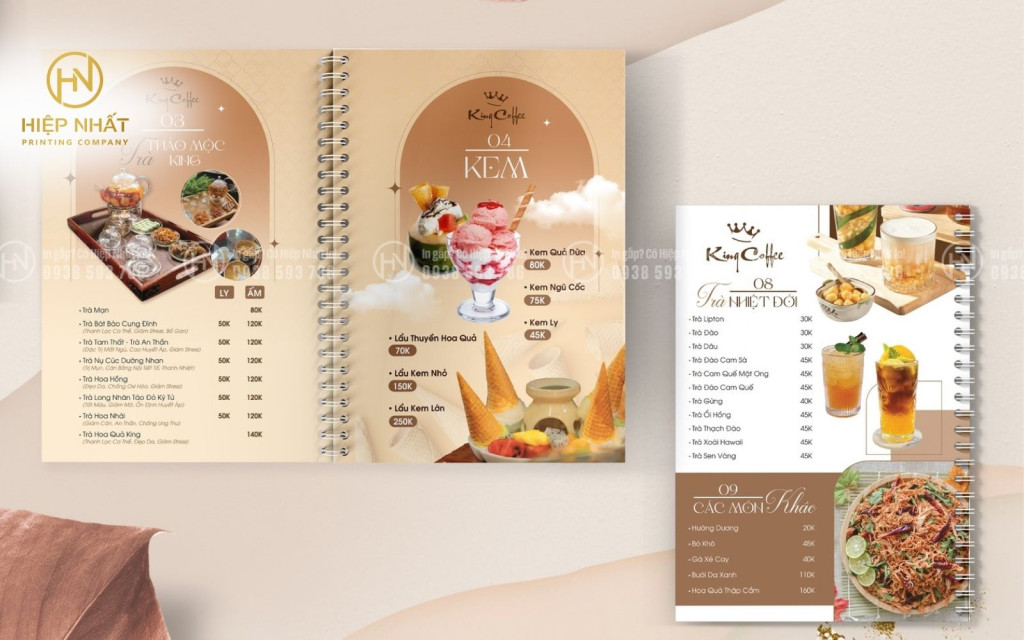 Menu ăn vặt dạng cuốn thường được ưu tiên lựa chọn tại In Hiệp Nhất Menu ăn vặt dạng cuốn thường được ưu tiên lựa chọn tại In Hiệp Nhất