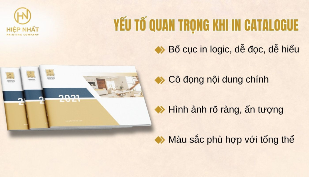 Mỗi chi tiết trong catalogue đều góp phần định hình hình ảnh thương hiệu của bạn