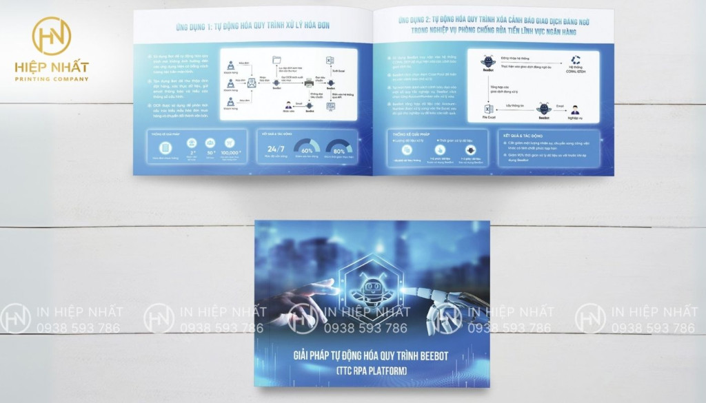 Mẫu catalogue cho công ty công nghệ