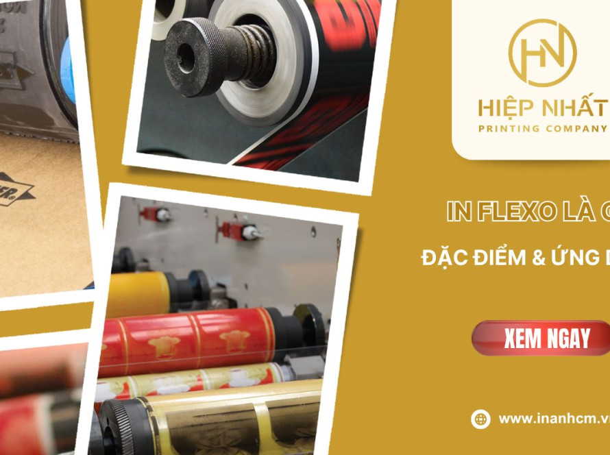 In Flexo là gì? Những ứng dụng của in Flexo