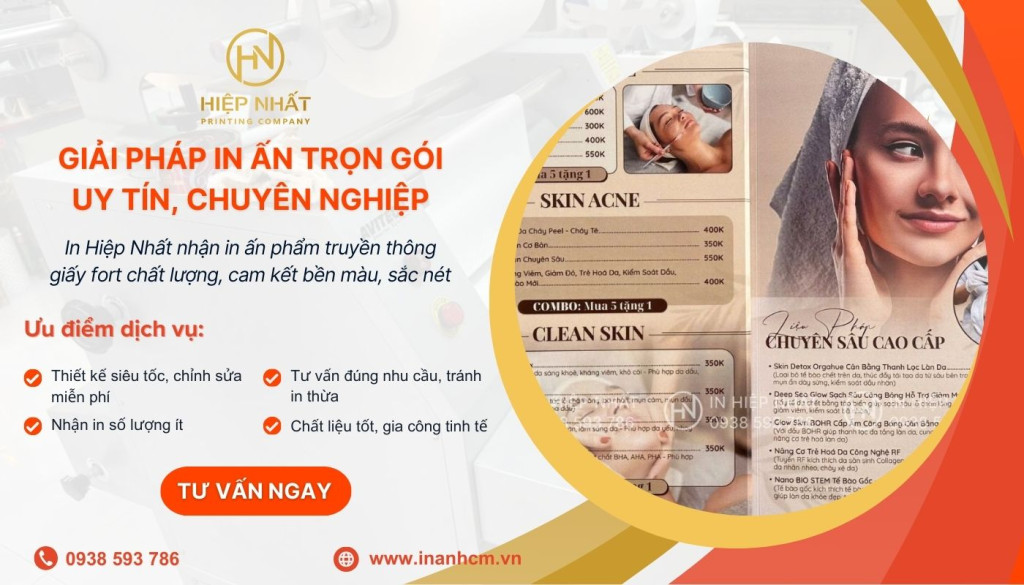 Giải pháp in ấn trọn gói In Hiệp Nhất