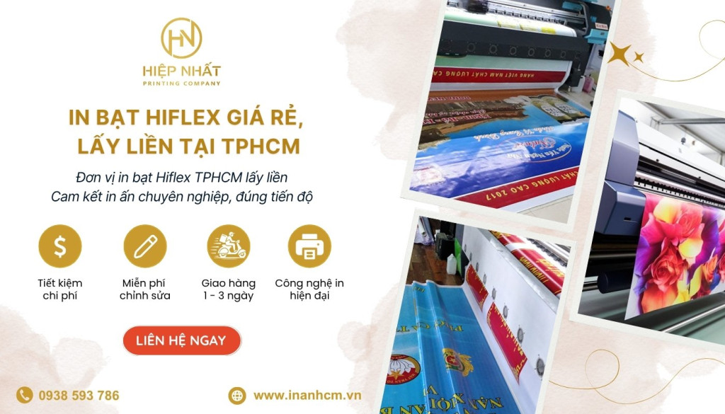 In Hiflex lấy liền TPHCM tại In Hiệp Nhất