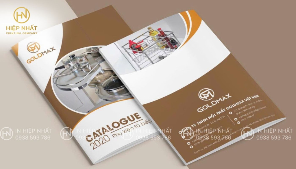 Mẫu catalogue cho công ty Goldmax Việt Nam