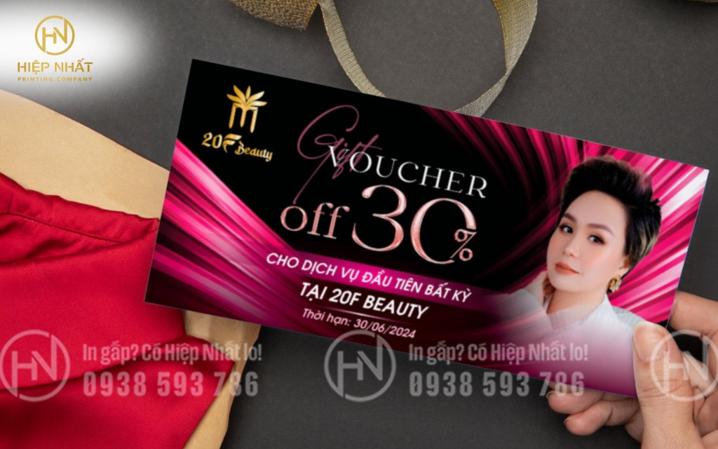 Voucher cho tiệm tóc thời thượng