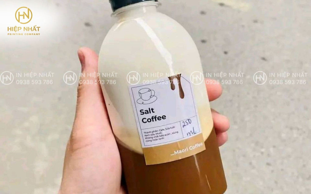Mẫu in tem nhựa chống nước