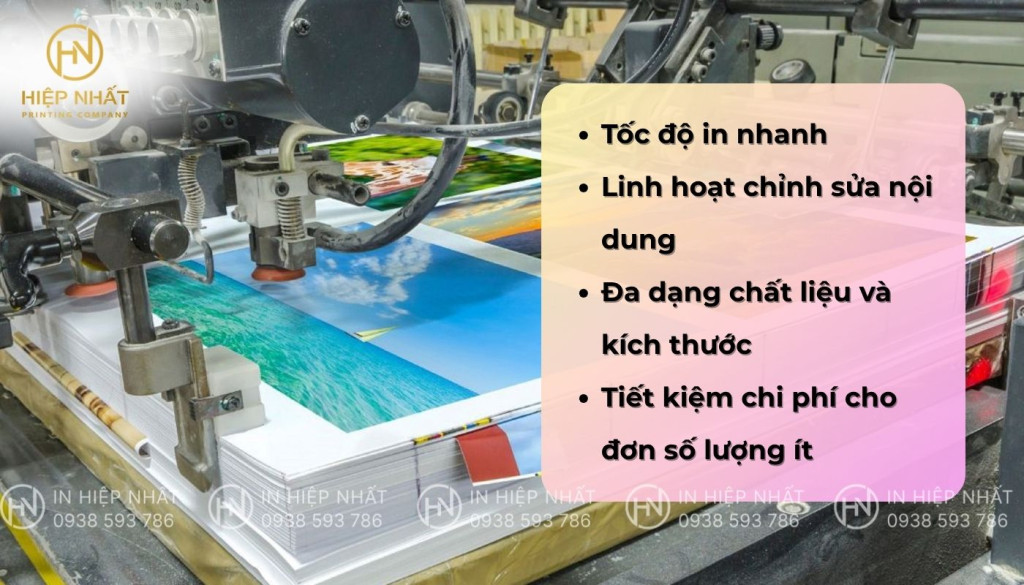 Ưu điểm của in kỹ thuật số là gì? Ưu điểm in kỹ thuật số