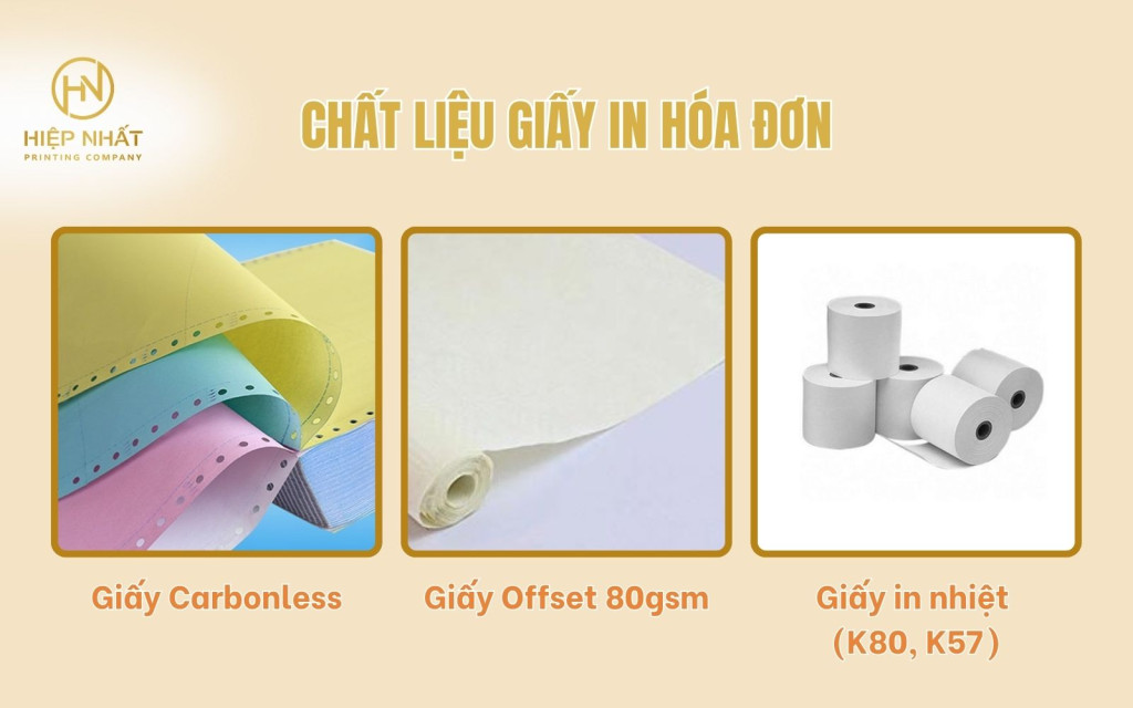Đa dạng lựa chọn chất liệu giấy in hóa đơn bán lẻ Đa dạng lựa chọn chất liệu giấy in hóa đơn bán lẻ