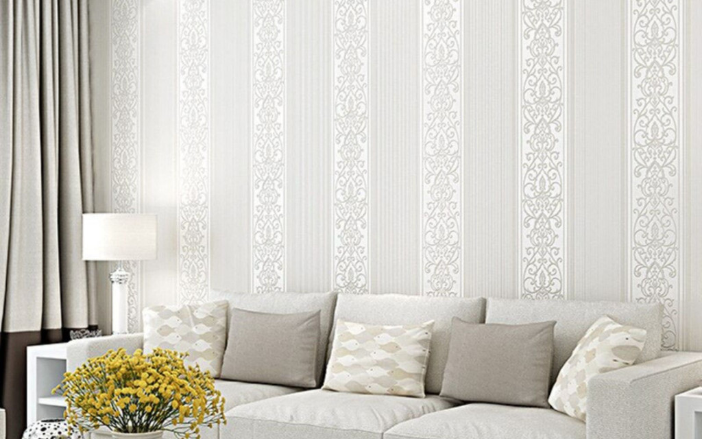 In decal phong cách tối giản cho phòng khách