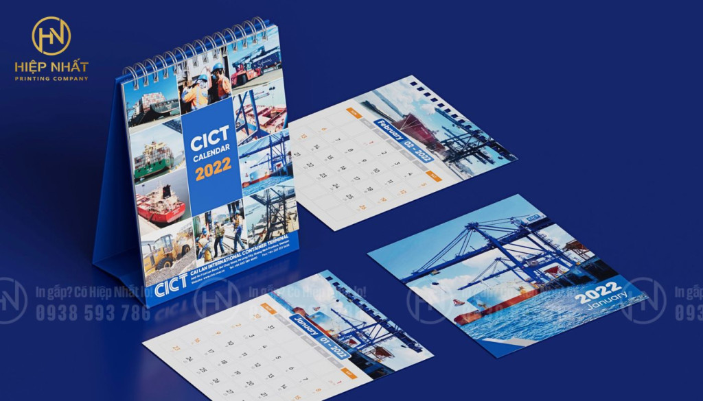 Mẫu lịch tết giá rẻ HCM