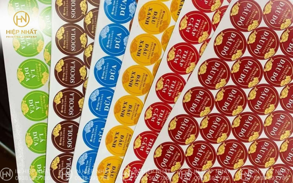 Mẫu decal giấy khổ A4 Mẫu decal giấy khổ A4