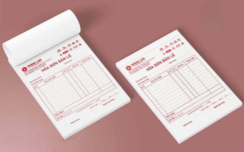 Mẫu hóa đơn bán lẻ chuyên nghiệp Mẫu hóa đơn bán lẻ chuyên nghiệp