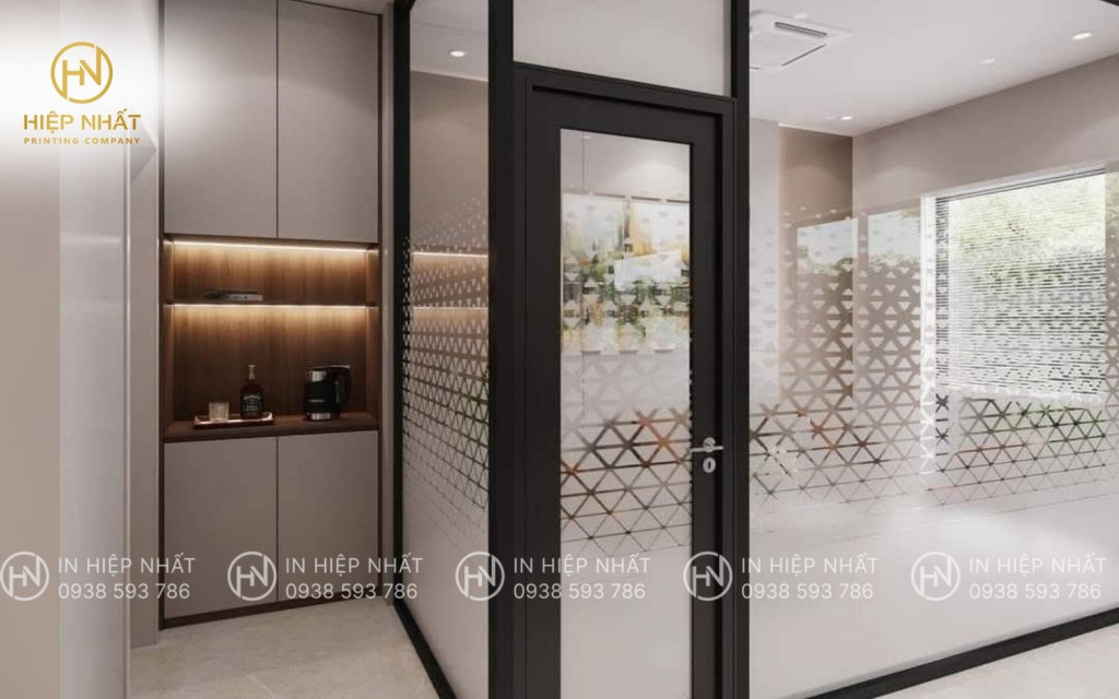 Mẫu in đề can văn phòng đơn giản Mẫu in đề can văn phòng đơn giản