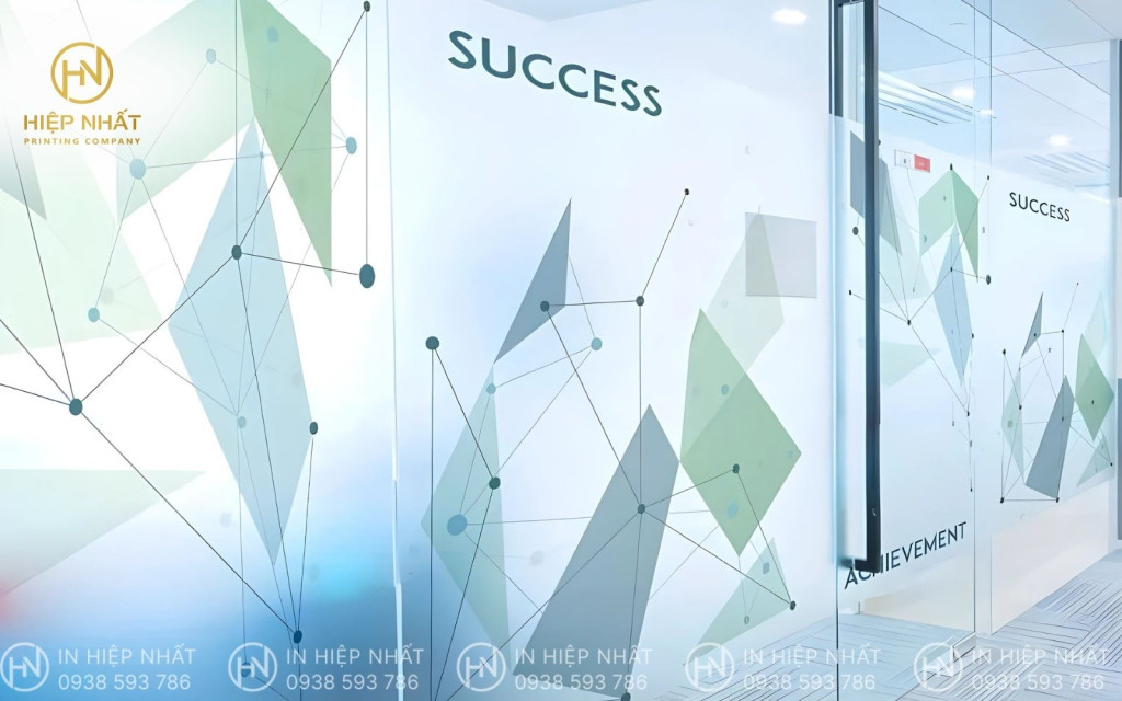 giấy dán kính mờ họa tiết 3D giấy dán kính mờ họa tiết 3D