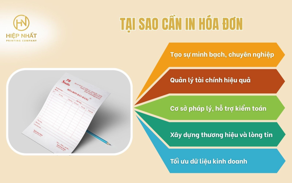 Tầm quan trọng của việc in hóa đơn bán hàng Tầm quan trọng của việc in hóa đơn bán hàng
