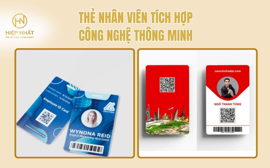 Thẻ nhân viên tích hợp công nghệ thông minh giúp dễ dàng quản lý Thẻ nhân viên tích hợp công nghệ thông minh giúp dễ dàng quản lý
