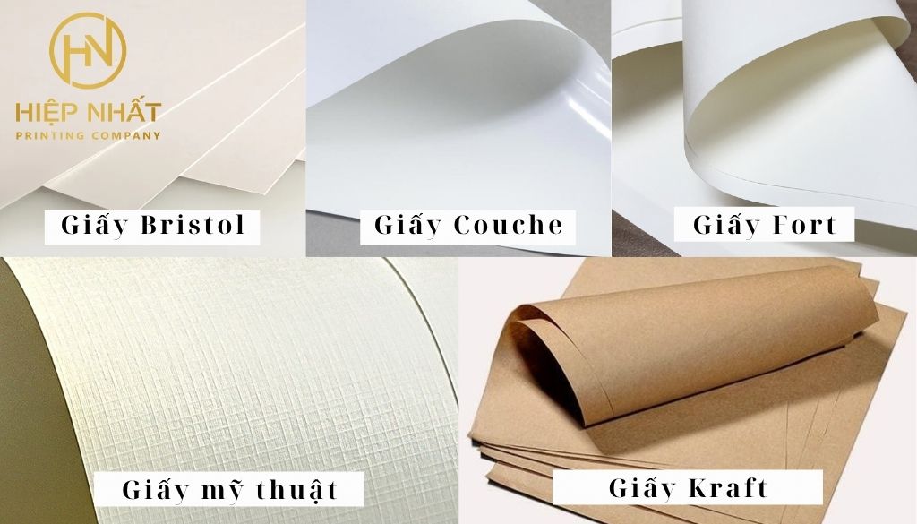 Chất liệu giấy in danh thiếp