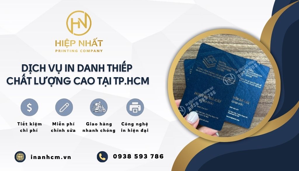 In Hiệp Nhất - Dịch vụ in danh thiếp giá rẻ