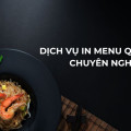 Dịch vụ in menu quán Thái – Giải pháp thu hút khách hàng hiệu quả