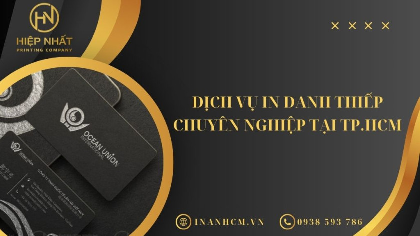In danh thiếp chất lượng cao