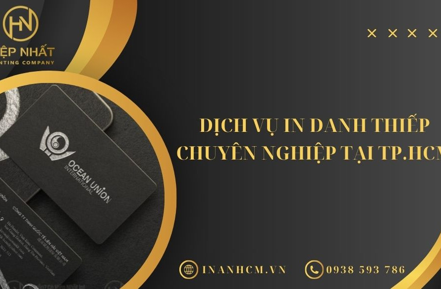 In danh thiếp chất lượng cao