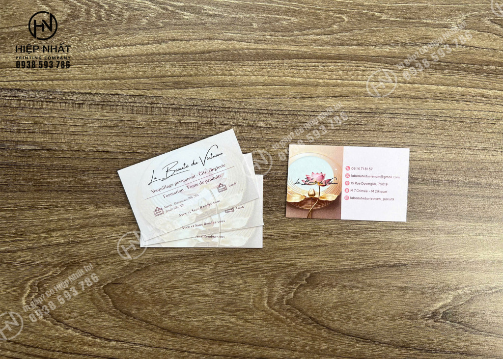 Mẫu in danh thiếp tinh tế