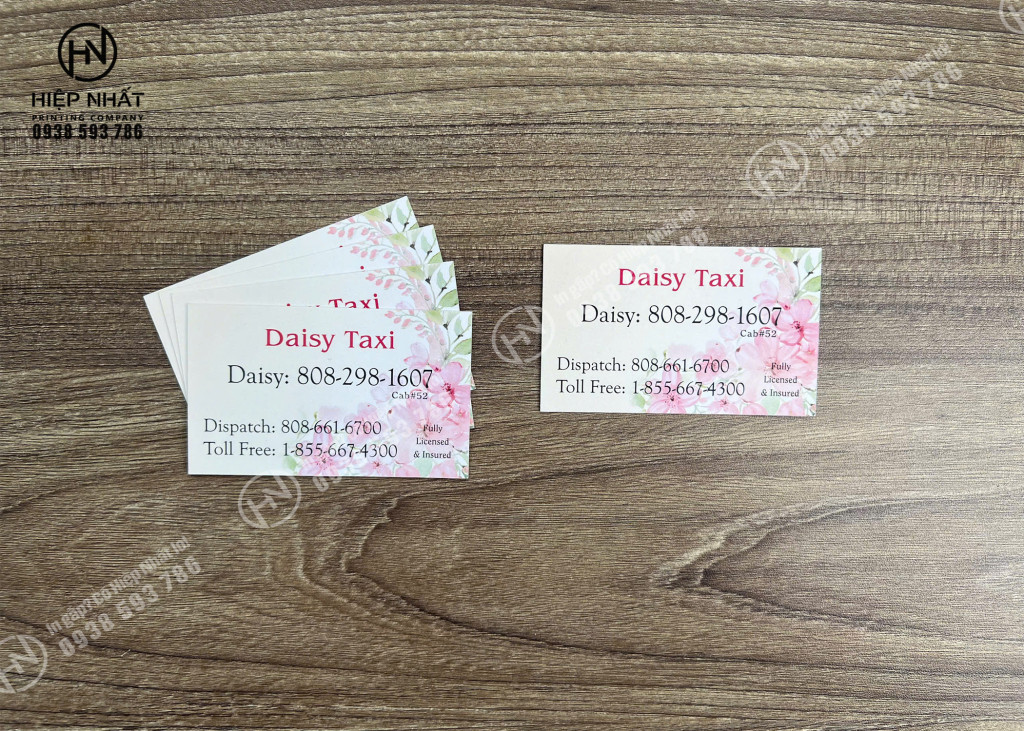 Mẫu in danh thiếp tinh tế