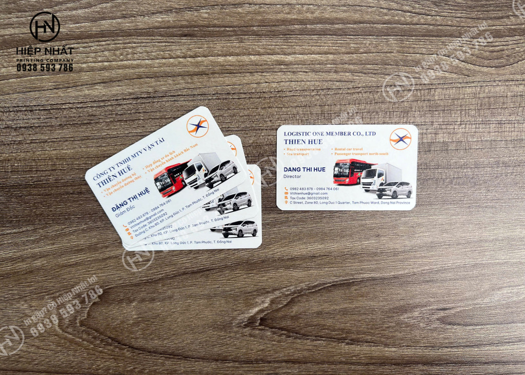 Mẫu in danh thiếp đa dạng