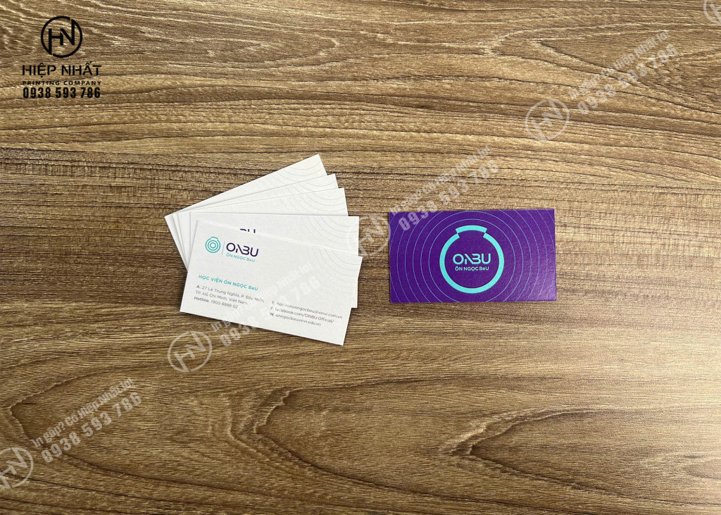 Mẫu in danh thiếp độc đáo