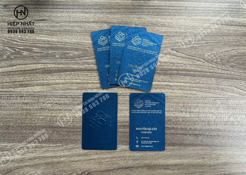 Mẫu in danh thiếp sang trọng