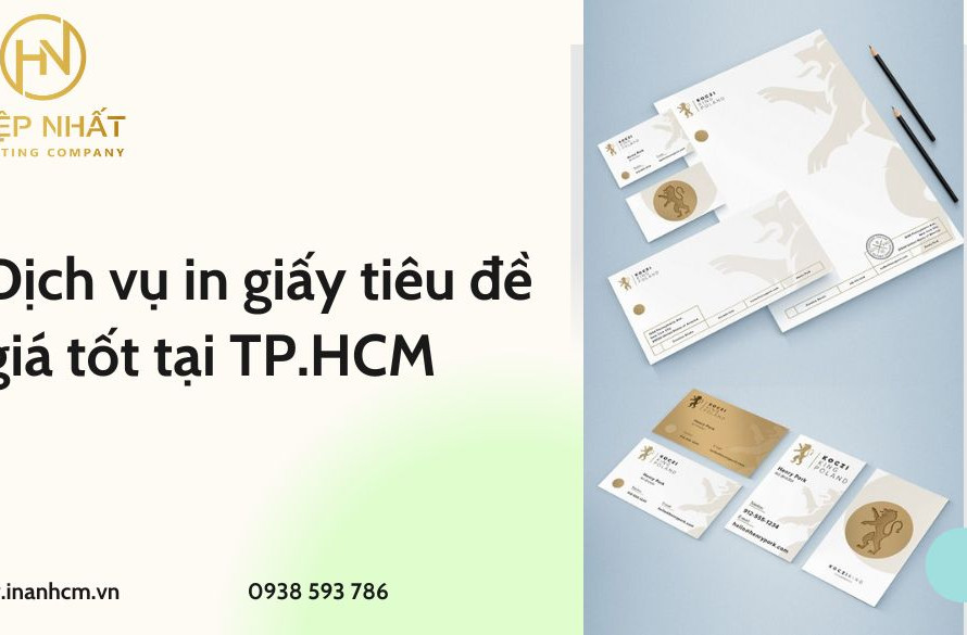 dịch vụ in giấy tiêu đề
