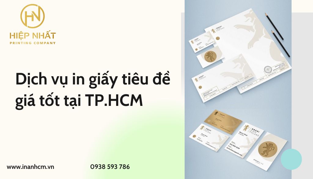 dịch vụ in giấy tiêu đề