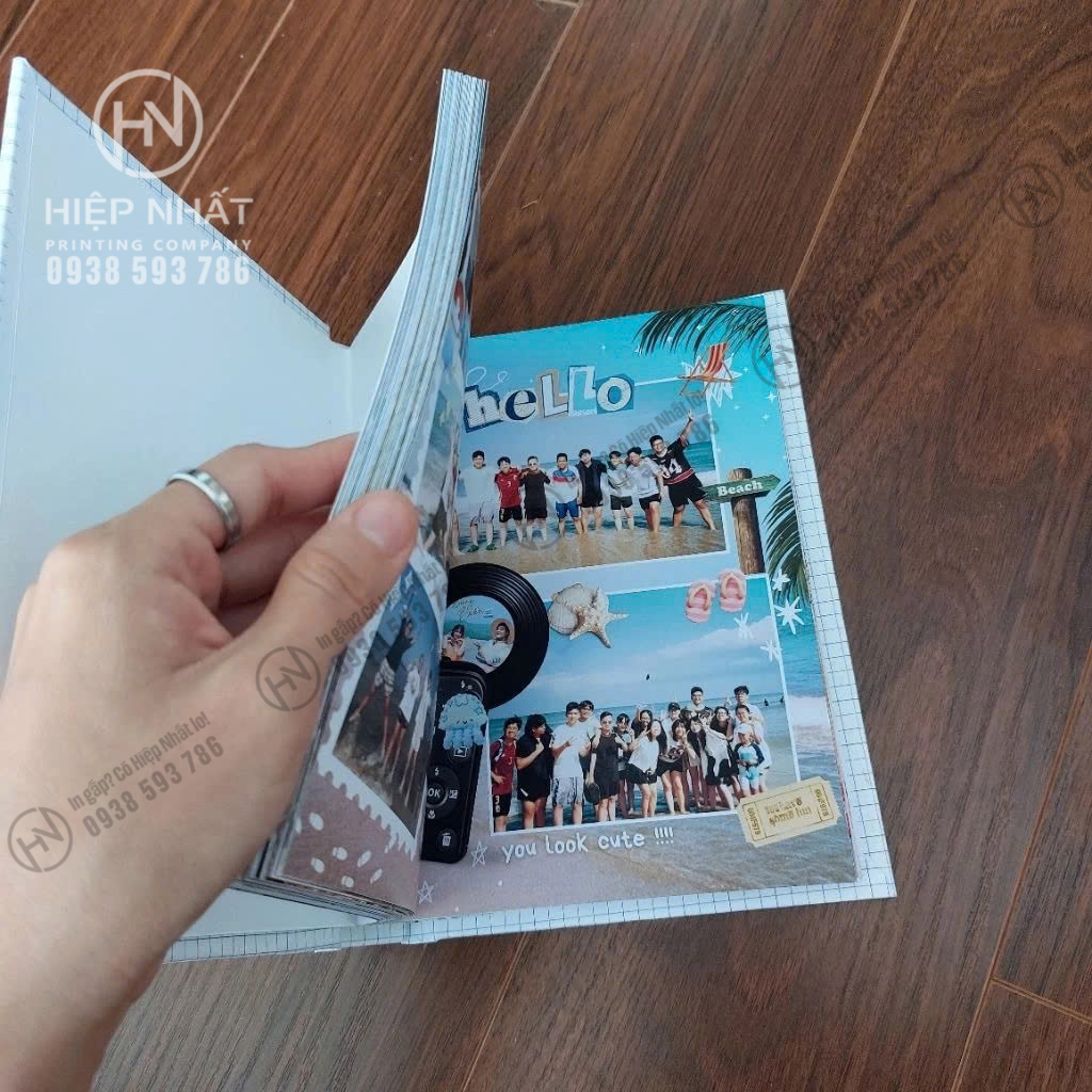 Mẫu in kỷ yếu chất lượng