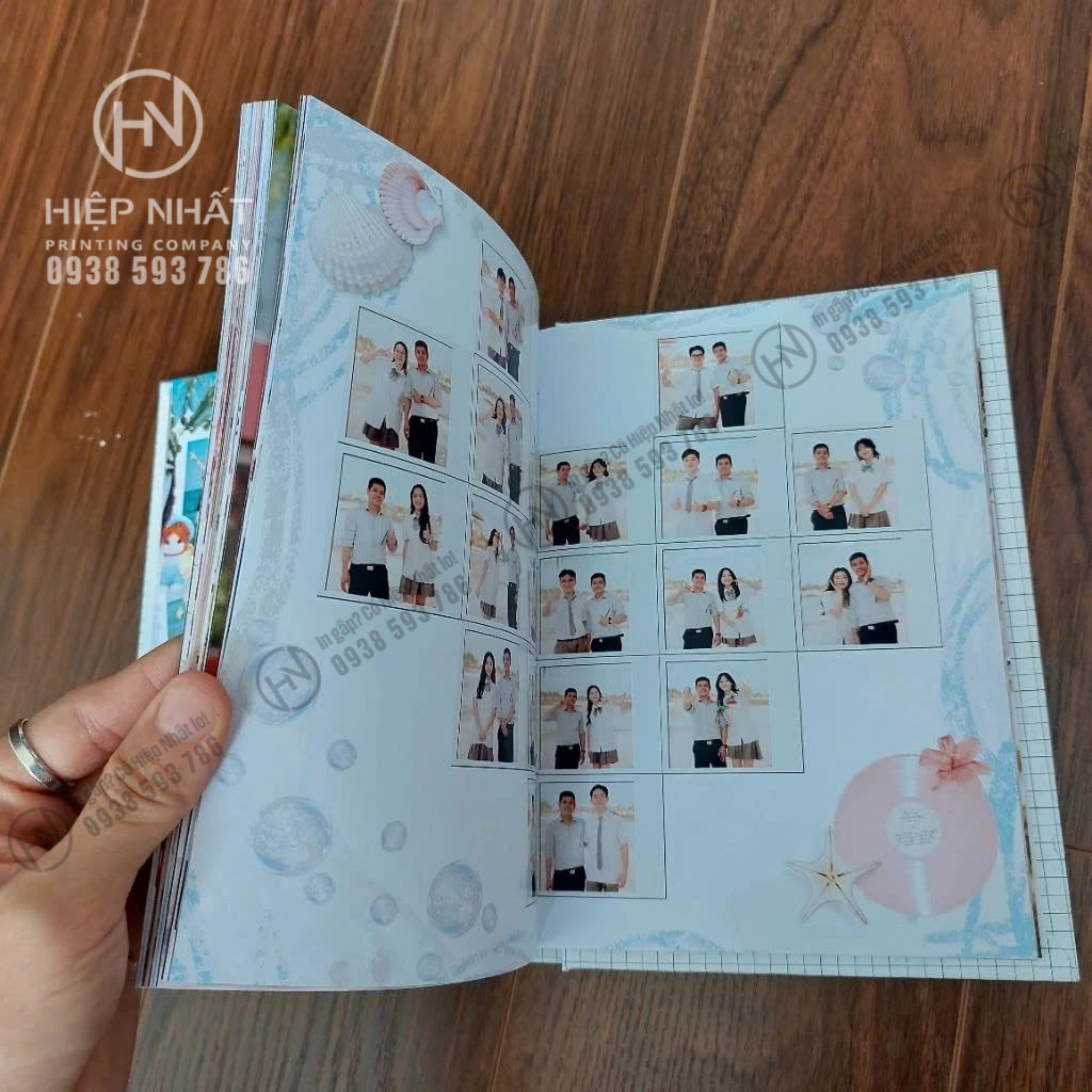 in kỷ yếu lớp học