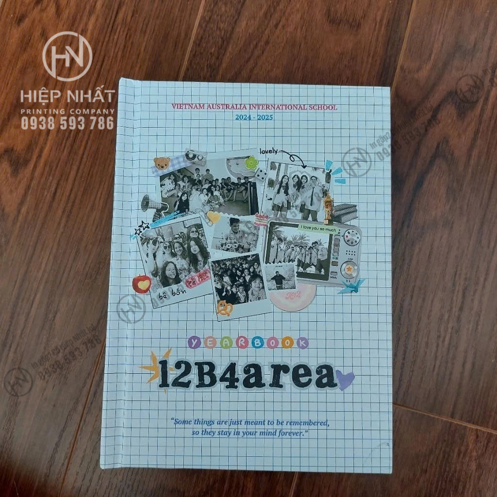 bìa in ảnh kỷ yếu