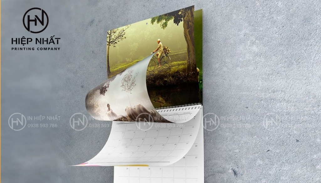 Lịch Bloc là vua của các loại lịch, thể hiện sự trang trọng, đẳng cấp