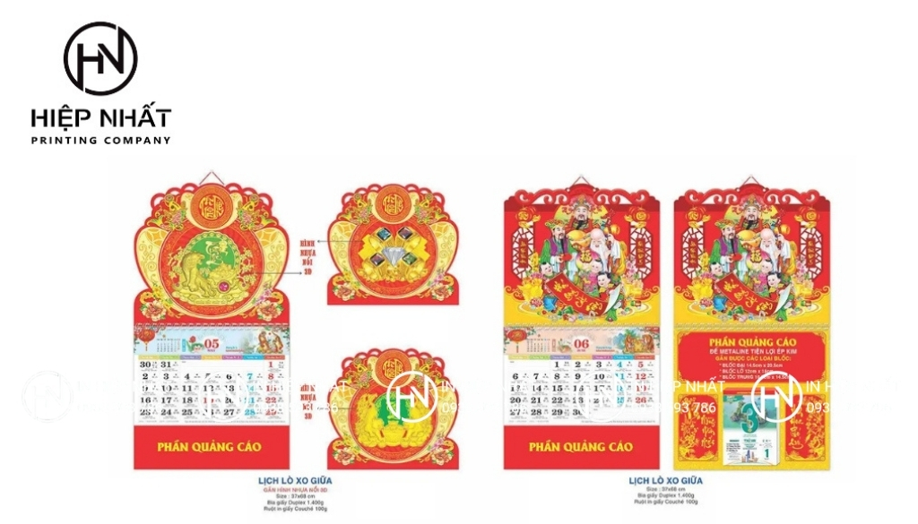 Lịch treo tường là nét đẹp truyền thống, quảng bá thương hiệu hiệu quả