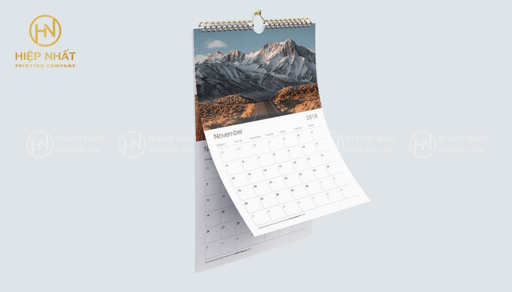 Lưu ý quan trọng cần chú ý khi in lịch treo tường