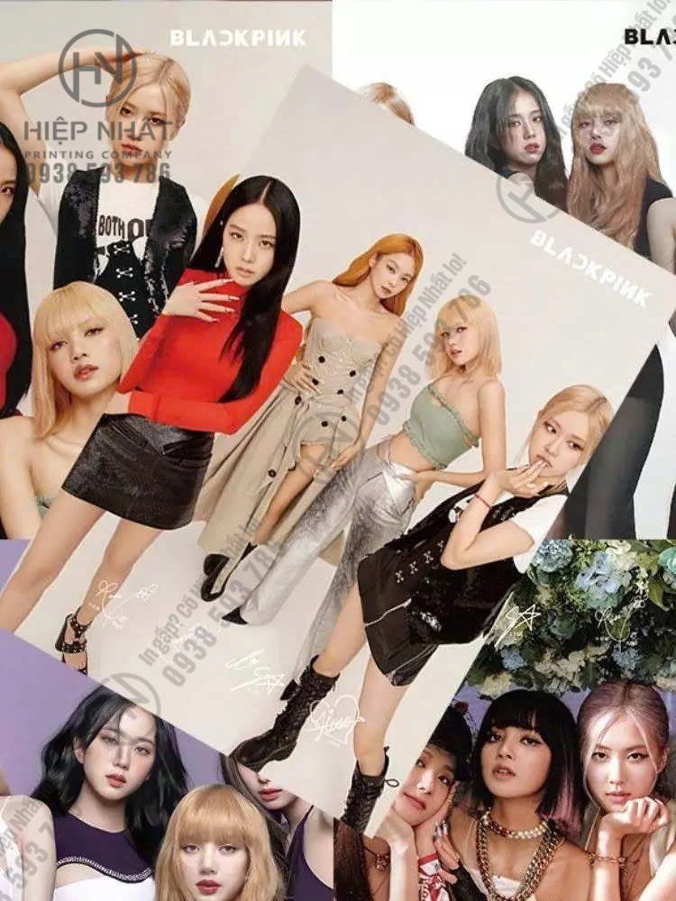 Mẫu poster idol Kpop theo yêu cầu tại In Hiệp Nhất
