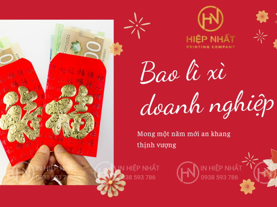 Bao lì xì doanh nghiệp mang niềm vui đến mọi nhà