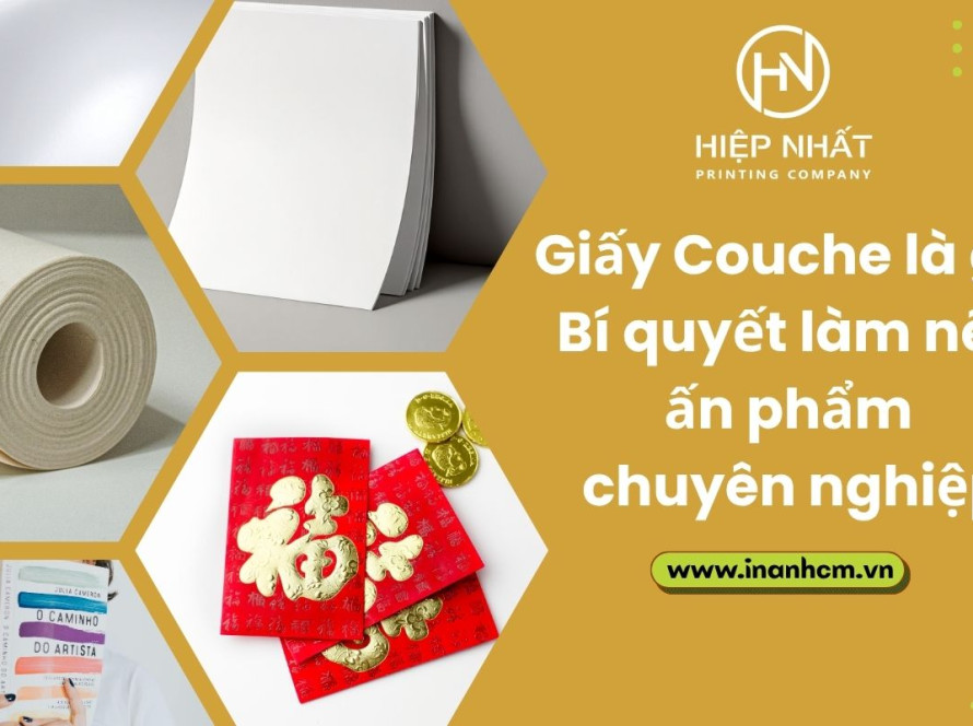 Giấy Couche là gì? Bí quyết làm nên ấn phẩm chuyên nghiệp