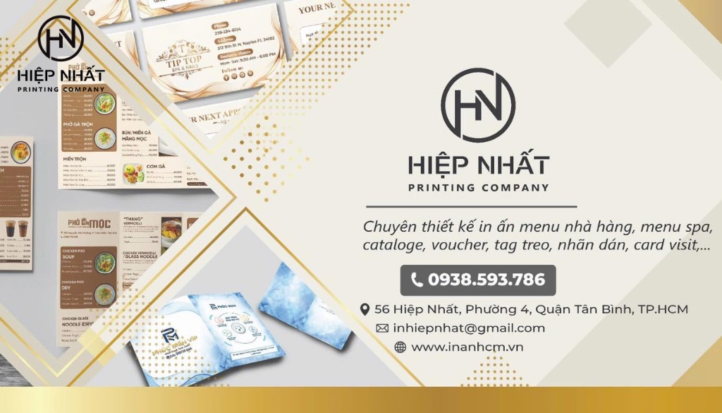 Dịch vụ in giấy Ivory In Hiệp Nhất