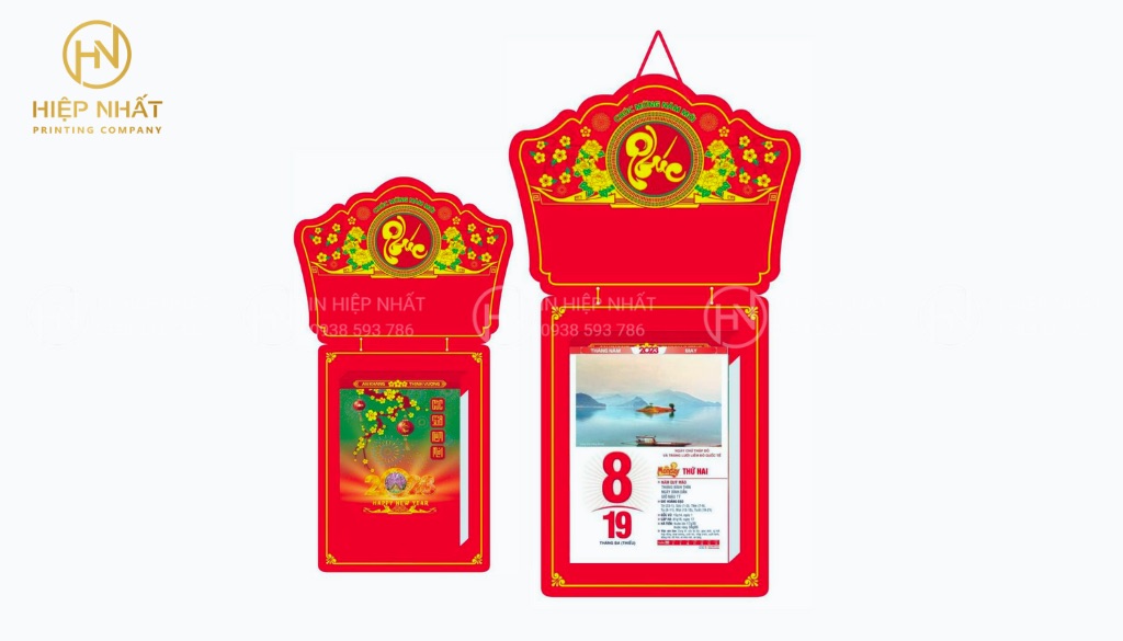 In Hiệp Nhất - Dịch vụ chuyên in ấn lịch treo tường kích thước chuẩn