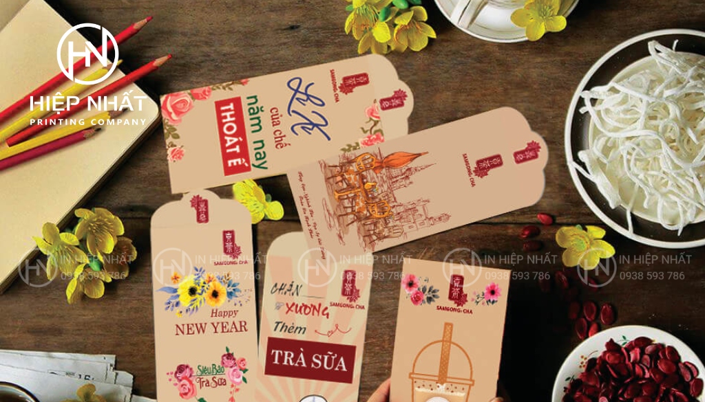 Quy trình đặt in lì xì nhanh chóng 4 bước, đảm bảo chất lượng, đúng hẹn