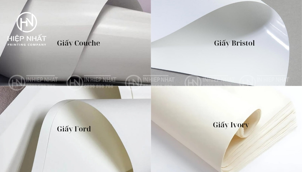 Các loại giấy in lịch