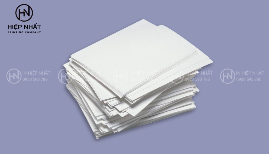 Giấy Fort thường được dùng để in giấy tiêu đề công ty